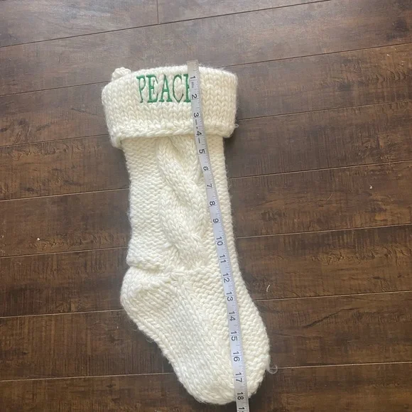 Thirty-One Chunky knit stocking - Picture 5 of 6